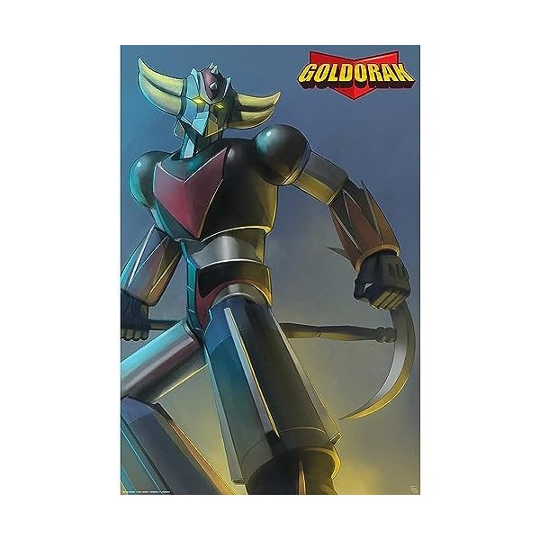 ABYSTYLE - GRENDIZER Poster Goldorak & Astéro-haches 91,5 x 61 cm 