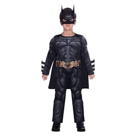 Déguisement de Super-héros pour garçon Dark Knight Batman Déguisements 3-4 Ans 