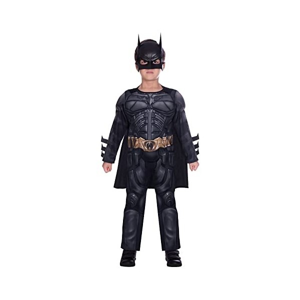 Déguisement de Super-héros pour garçon Dark Knight Batman Déguisements 3-4 Ans 