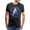 Spreadshirt Star Trek Discovery Emblème Starfleet Command T-Shirt Premium Homme, 5XL, Charbon