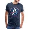 Spreadshirt Star Trek Discovery Emblème Starfleet Command T-Shirt Premium Homme, 5XL, Charbon