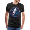 Spreadshirt Star Trek Discovery Emblème Starfleet Command T-Shirt Premium Homme, 5XL, Charbon