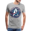 Spreadshirt Star Trek Discovery Emblème Starfleet Command T-Shirt Premium Homme, 5XL, Charbon