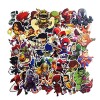 SetProducts Top Stickers ! Lot de 50 Stickers Marvel - Autocollants HD Non Vulgaires – Bomb, Super Heros, Hulk, Spiderman, Su