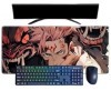 Jujutsu Kaisen Itadori Yuji Anime Tapis de Souris Gaming XXL, 800x300mm, Tapis de Souris Clavier Gaming imperméable et 3mm Ba