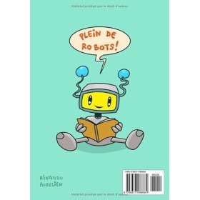 livre de coloriage robots: dès 4 ans
