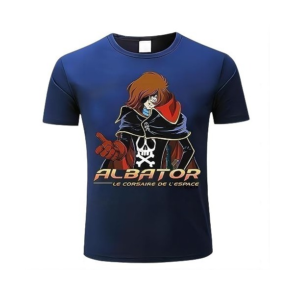 Men Print T Shirt albator Gray t-Shirt Logo Tshirts Cotton Tshirt Men Summer Fashion t-Shirt Euro Size Unisex o-Neck Tee-Shir