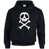 FUNNY SHIRT Sweat à Capuche Albator Skull - Vintage Manga XL 
