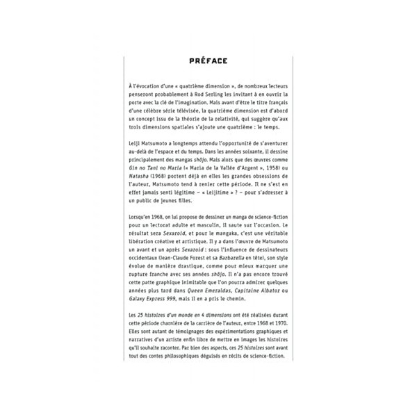 25 histoires dun monde en 4 dimensions