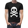 Générique t-Shirt djmh personnalisé Humour Cadeaux fêtes tête de Mort albator Vintage Skull P048 2XL 