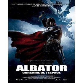postercinema Albator Corsaire de lespace Kyaputen Hârokku – Affiche de qualité - cm. 30 x 40