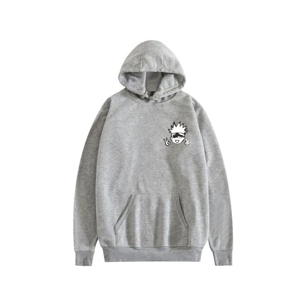 FROGZ Jujutsu Kaisen Casual Hoodie Gojo Satoru T - Shirt Jujutsu Kaisen Top Anime Manga Pull Für Unisexe-color01||M
