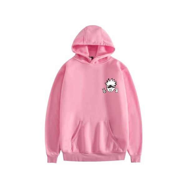 FROGZ Jujutsu Kaisen Casual Hoodie Gojo Satoru T - Shirt Jujutsu Kaisen Top Anime Manga Pull Für Unisexe-color01||M