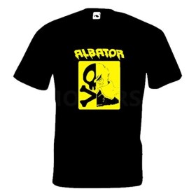 Tee-Shirt Albator Jaune L, Noir 