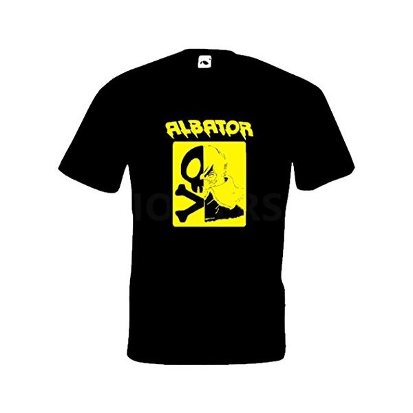Tee-Shirt Albator Jaune L, Noir 