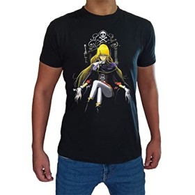 UZ Design Tee Shirt Queen Emeraldas Homme Enfant Albator Anime T Shirt Dessin Animé Année 80, Homme - XS