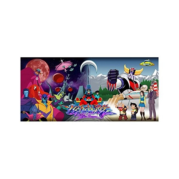 Poster Affiche Goldorak Manga Mecha Vega 28x61cmB 