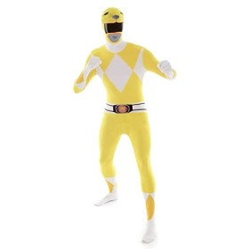 Morphsuits - Mlprym - Original Power Rangers Pour Hauteur 150-165 Cm - Jaune - Taille M