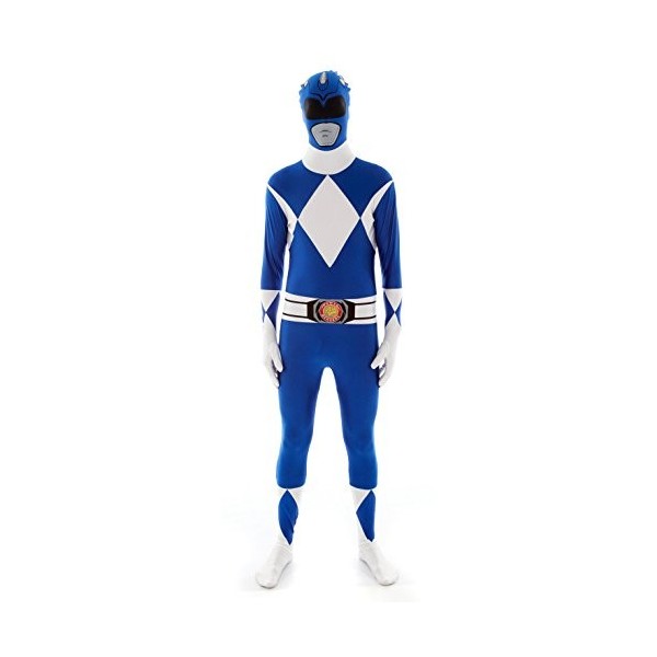 Morphsuits - Mlprym - Original Power Rangers Pour Hauteur 150-165 Cm - Jaune - Taille M