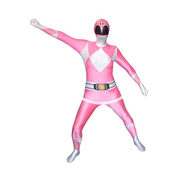 Morphsuits - Mlprym - Original Power Rangers Pour Hauteur 150-165 Cm - Jaune - Taille M