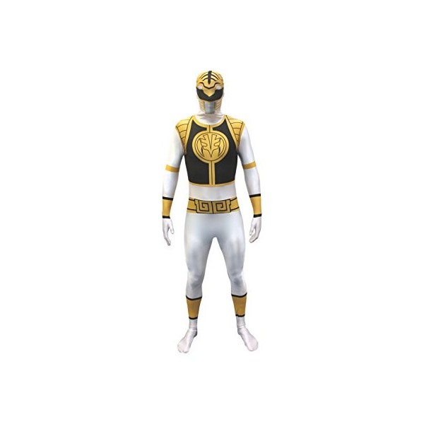 Morphsuits - Mlprym - Original Power Rangers Pour Hauteur 150-165 Cm - Jaune - Taille M