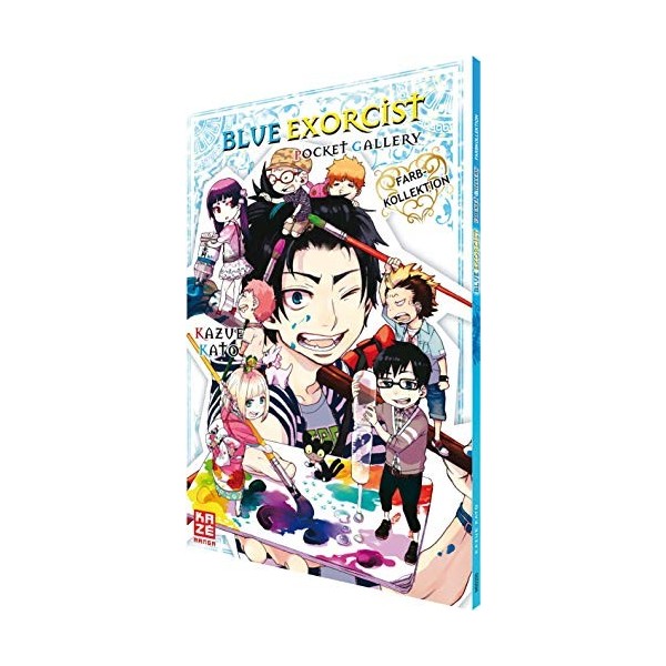 Blue Exorcist Pocket Gallery: Artbook & Malbuch inkl. Mini-Poster