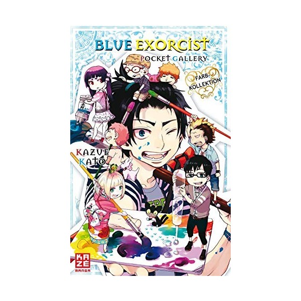 Blue Exorcist Pocket Gallery: Artbook & Malbuch inkl. Mini-Poster