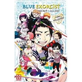 Blue Exorcist Pocket Gallery: Artbook & Malbuch inkl. Mini-Poster