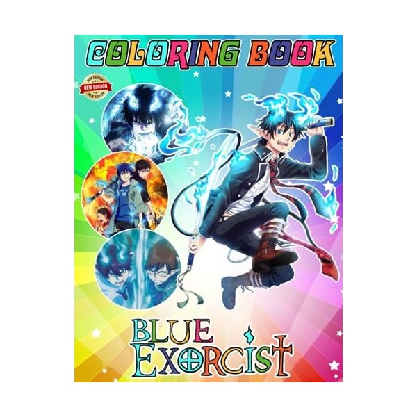 The Blue Exo.rc@ist Coloring Book: Coloring Book with +50 High Quality Coloring Pages | A Jumbo Colouring for Kids Ages 4-7,8