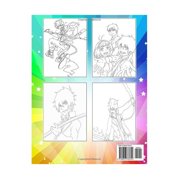 The Blue Exo.rc@ist Coloring Book: Coloring Book with +50 High Quality Coloring Pages | A Jumbo Colouring for Kids Ages 4-7,8