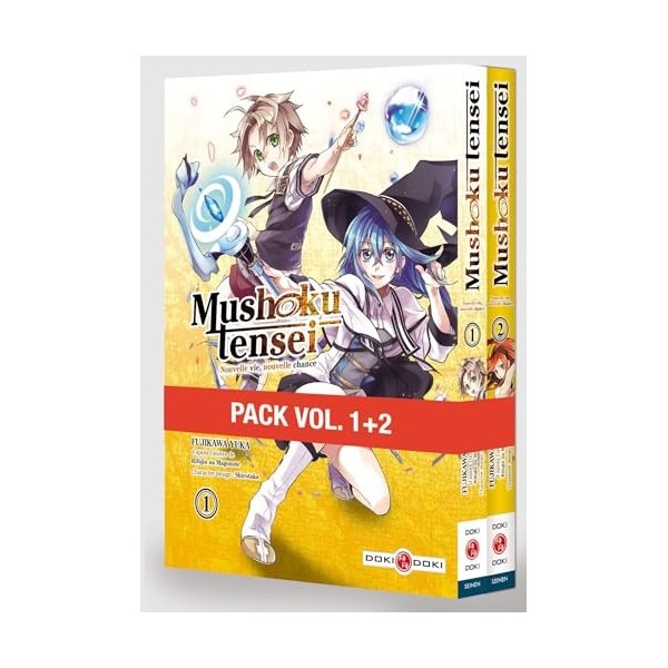 Mushoku Tensei - Pack promo vol. 01 et 02 - édition limitée