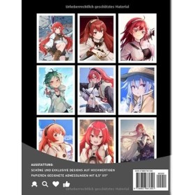 Mushoku Tensei Fotobuch: Fotobuch-Sammlung eines berühmten Light Novels für Fans jeden Alters | Enthält 40 hochwertige Bilder