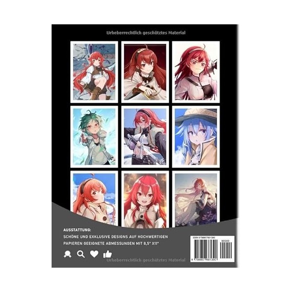 Mushoku Tensei Fotobuch: Fotobuch-Sammlung eines berühmten Light Novels für Fans jeden Alters | Enthält 40 hochwertige Bilder