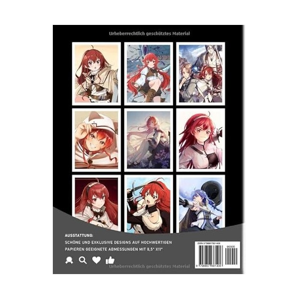 Mushoku Tensei Fotobuch: Fotobuch-Sammlung eines berühmten Light Novels für Fans jeden Alters | Enthält 40 hochwertige Bilder