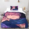 Jujutsu Kaisen Housse De Couette 3 Pièces Sukuna en Microfibre De Qualité Supérieure - Fermeture À Glissière Cachée Et Taies 