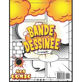 CARNET DE DESSIN PROFESSIONNEL, A4: Une Bande Dessinée Vierge Pour Les Enfants | Créez Vos Propres Bandes Dessinées Avec Des 