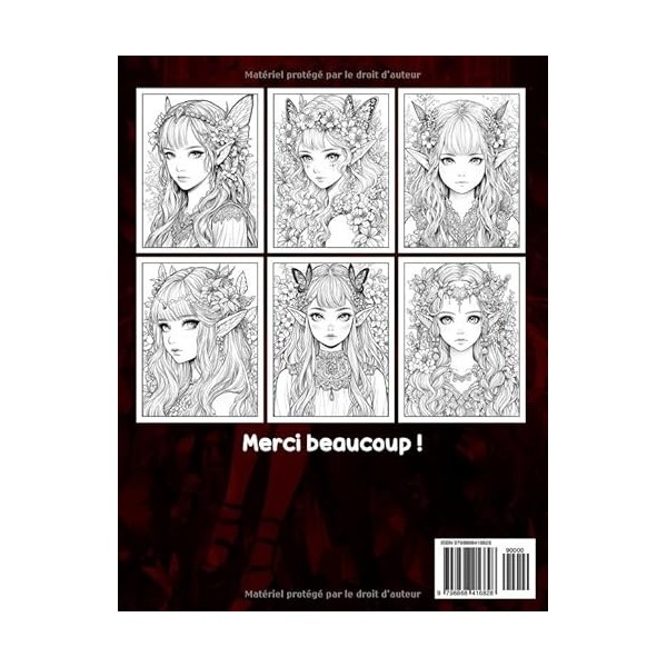 Livre de Coloriage Filles Gothiques de lAnime: Livre de Coloriage de Anime Gothic Lolita Pour Adolescents et Adultes, Magnif