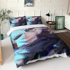 ELGISI Jujutsu Kaisen Housse De Couette Enfants Adultes Parure Lit 3D Satoru Gojo Sets Housse De Couette Microfibre 3 Pièces 