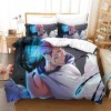 Anime Ryomen Sukuna Housse De Couette 3D Imprim￩ Jujutsu Kaisen Parure De Lit Microfibreavec Fermeture ￉Clair, Housse Couette