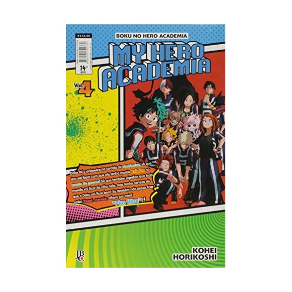 My Hero Academia Boku no Hero - Volume 4