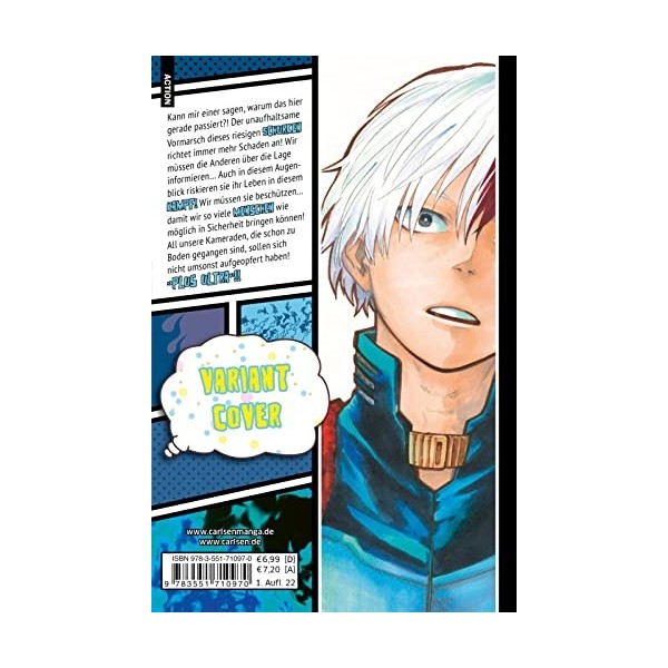 My Hero Academia 30 - Variant Cover: Abenteuer und Action in der Superheldenschule | Mit Glow-in-the-Dark-Effekt auf dem Cove