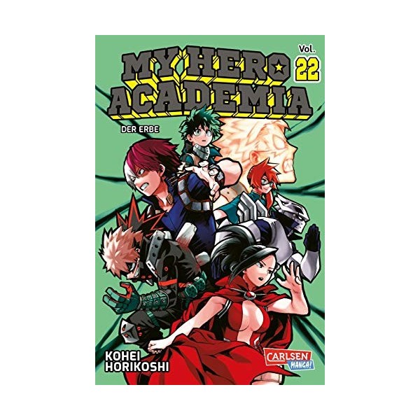 My Hero Academia 22: Abenteuer und Action in der Superheldenschule!