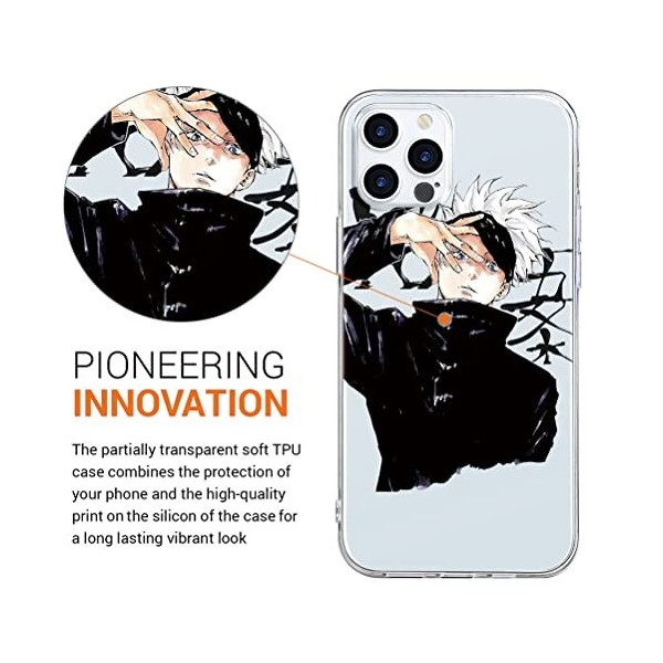 Coque pour Samsung Galaxy A71 4G 6,7" Antichoc Transparent Silicone TPU Protection Housse, Étui de Téléphone Anime Jujutsu 