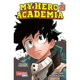 My Hero Academia 15: Die erste Auflage immer mit Glow-in-the-Dark-Effekt auf dem Cover! Yeah!