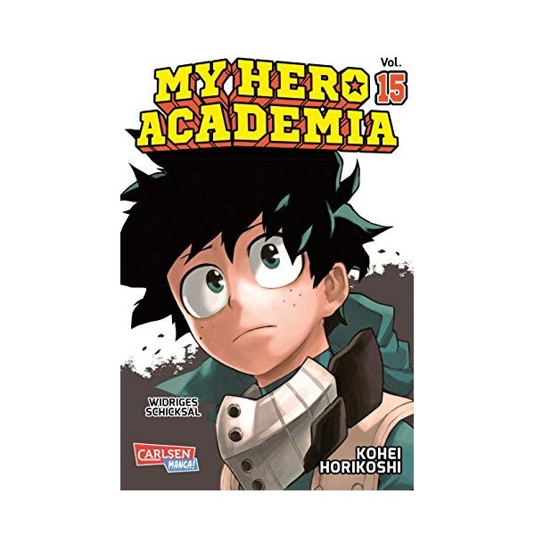 My Hero Academia 15: Die erste Auflage immer mit Glow-in-the-Dark-Effekt auf dem Cover! Yeah!