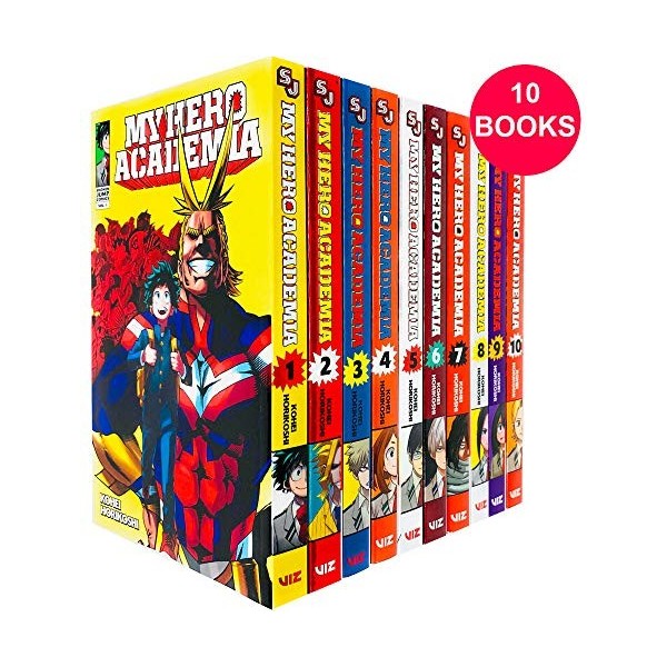 My Hero Academia Volume 1-10 Collection 10 livres par Kohei Horikoshi