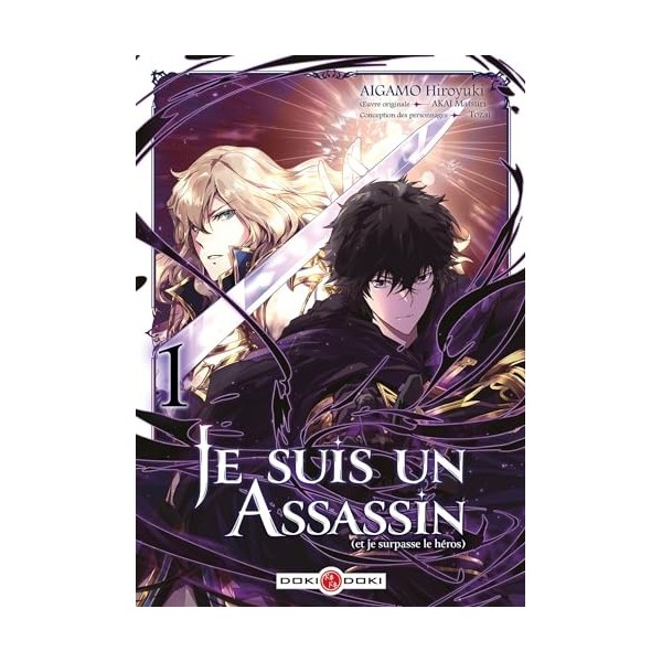 Je suis un assassin et je surpasse le héros - vol. 01 jaquette alternative ed. limitée