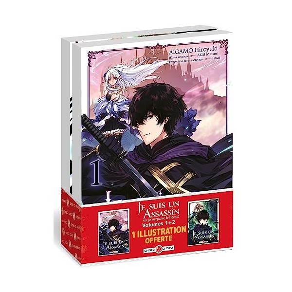 Je suis un assassin et je surpasse le héros - pack vol. 1 & 2 + Exlibris