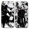 LYUBFDC 2 Pièces Coque pour Xiaomi Redmi 12C 4G/11A 4G 6.71, avec Anime Motif Jujutsu Kaisen Gojo Satoru Itadori Yuji Manga