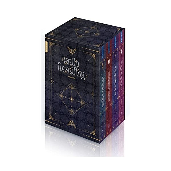 Solo Leveling Roman 01 - 04 mit Box